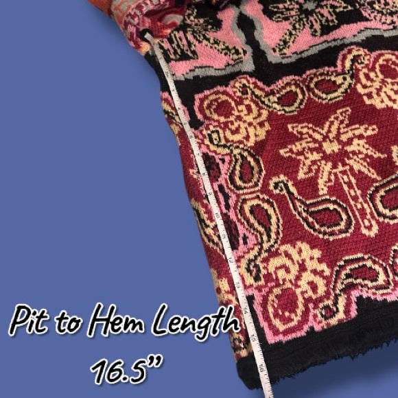 NWT FARM Rio Sweet Mermaids Black Knit Wool-Blend Blazer. Size Large π΄ - Picture 7 of 15